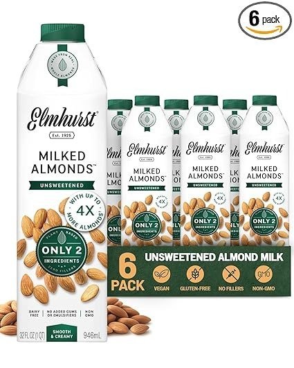 Elmhurst 1925 Unsweetened Almond Milk