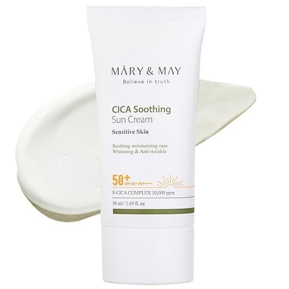Mary&May CICA Soothing Sun Cream SPF50+ PA++++