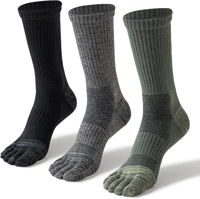 Merino Wool Toe Socks For Hiking