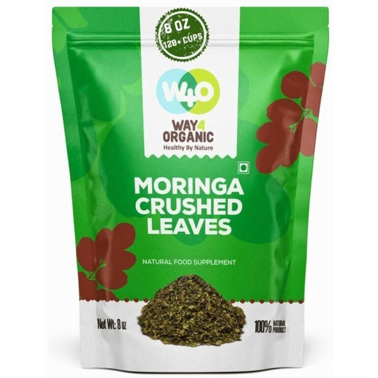 moringa crushed leaves
