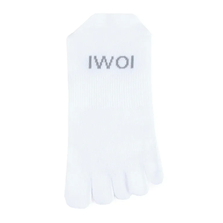 white toe socks