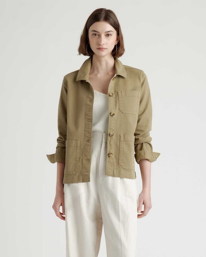 Quince Organic Comfort Stretch Chore Jacket