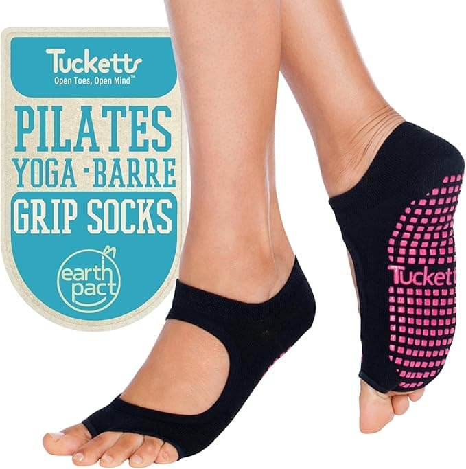 toe pilates socks grip