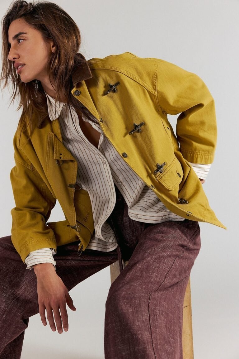 Free People We The Free Denim Barn Coat