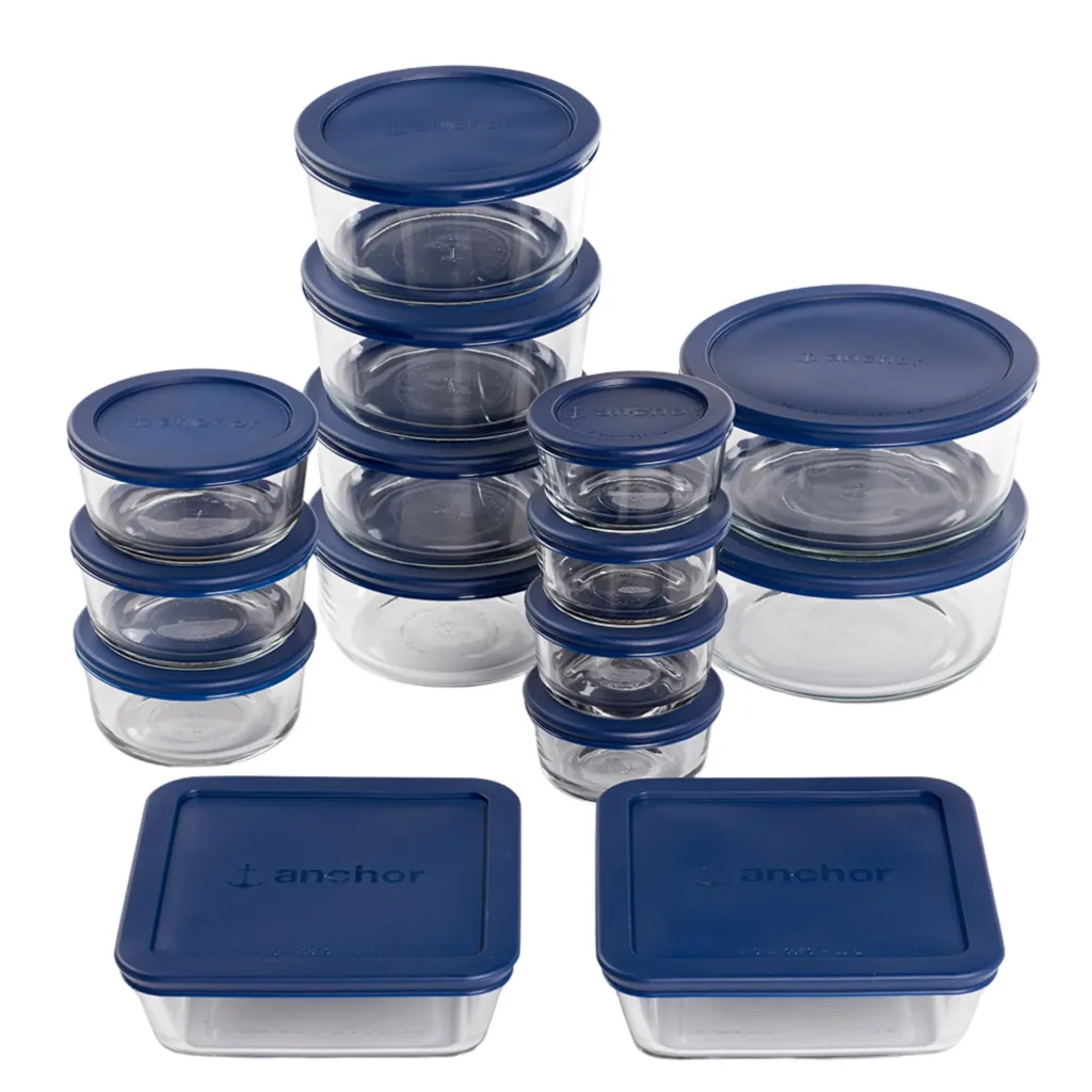 glass food containers