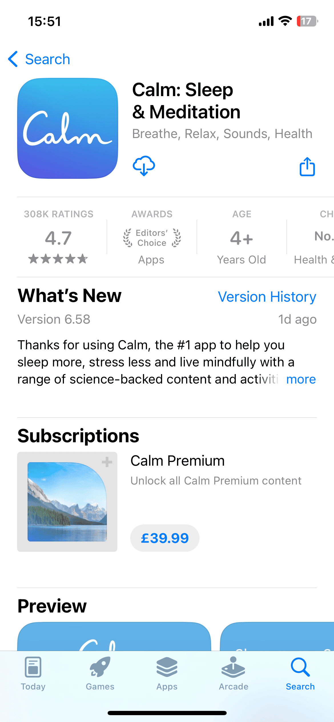 calm app