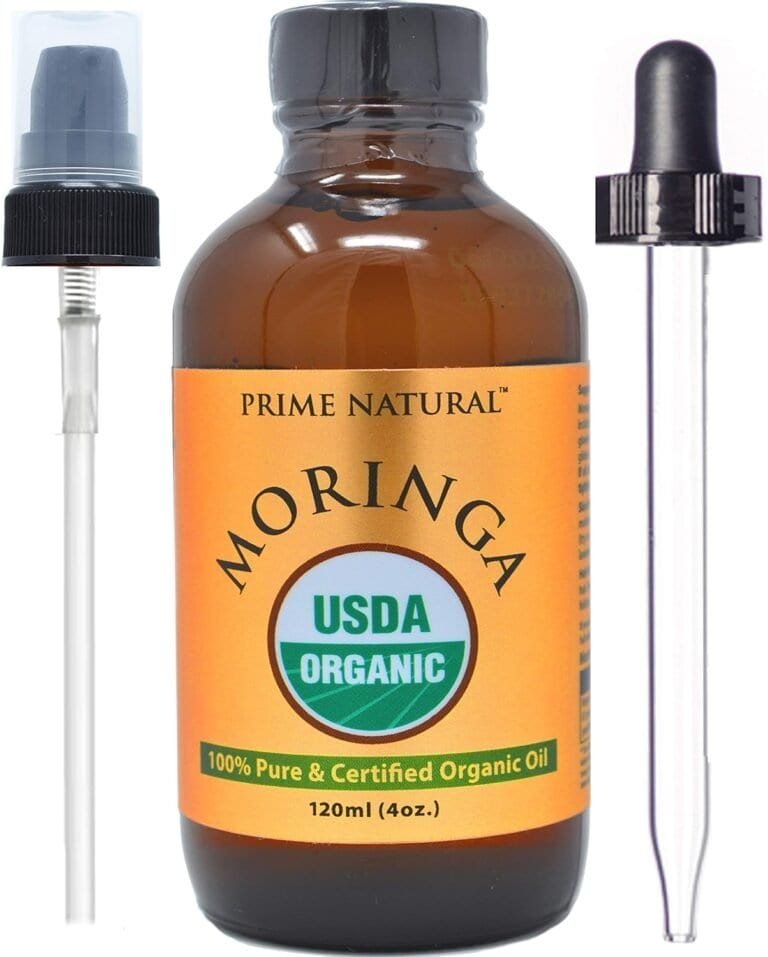moringa oil bottle