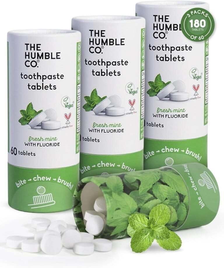 The Humble Co Chewable Toothpaste Tablets with Fluoride