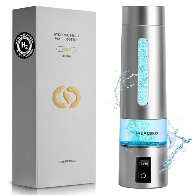 purepebrix hydrogen water bottle