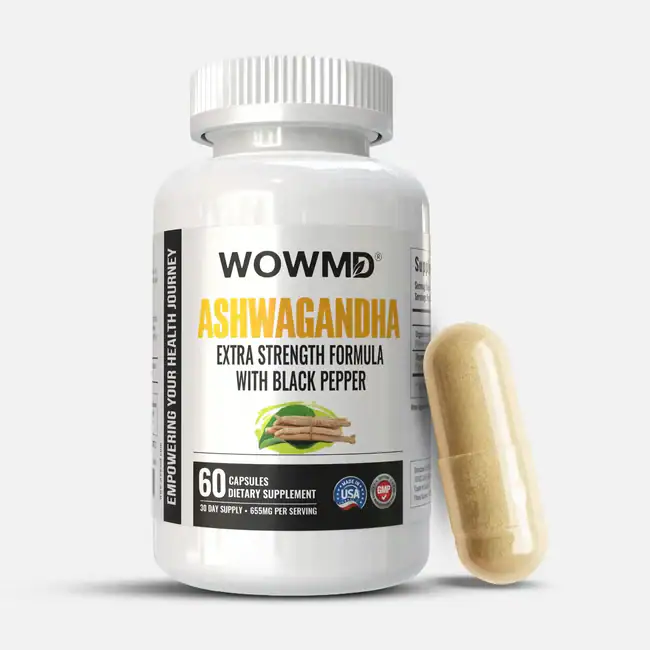 WOWMD ashwagandha bottle