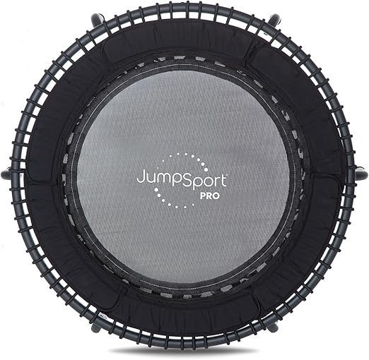 JumpSport Indoor Heavy Duty Lightweight 44 Inch Folding Fitness Trampoline