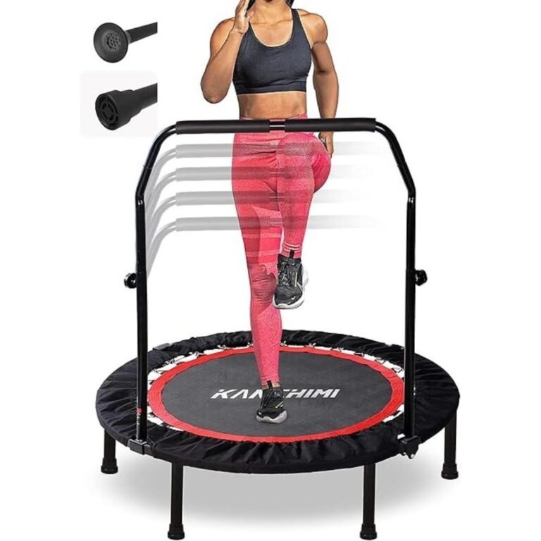 Kanchimi 40 48 Folding Mini Fitness Indoor Exercise Workout Rebounder Trampoline 1