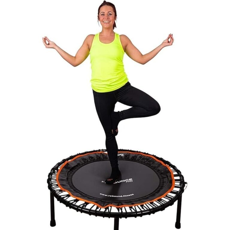 MXL FIT Bounce PRO Bungee Rebounder - Premium Indoor Mini Trampoline