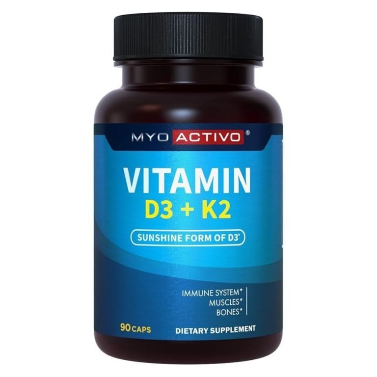 Myo Activo Vitamin D3 K2 Supplement