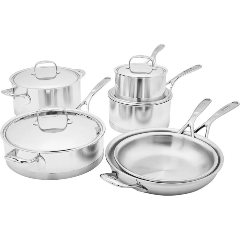 Demeyere Atlantis 10-pc Stainless Steel Cookware Set