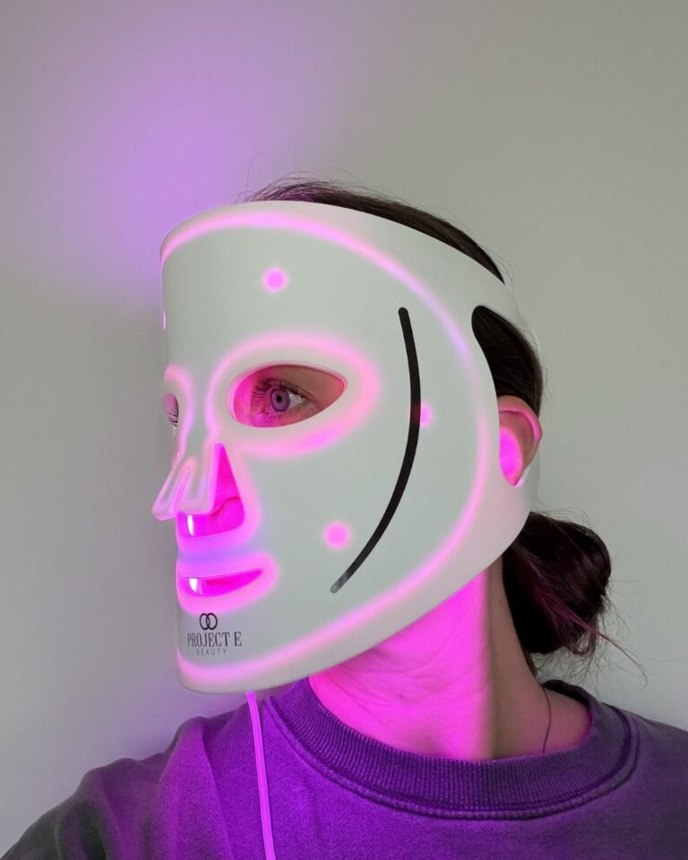 project e red light therapy mask mask