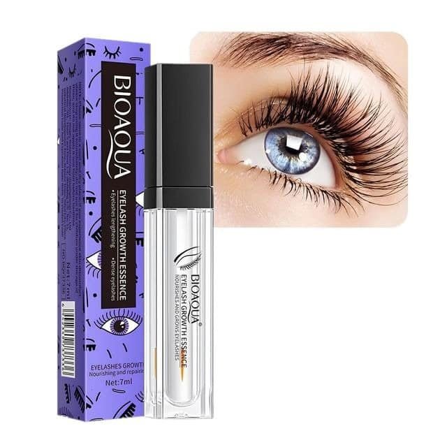 Eyelash growth serum with packaging
