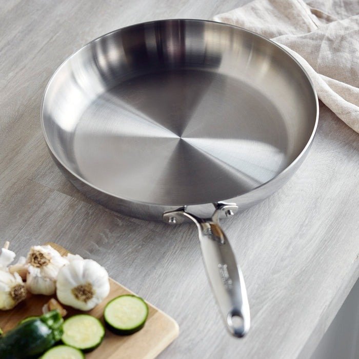 GreenPan Valencia Pro Stainless Steel Uncoated 10" Frypan