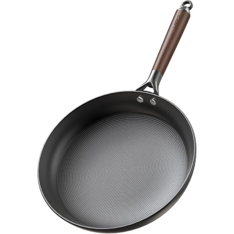 Lamfo 12 Cast Iron Skillets Non Stick Frying Pans 1