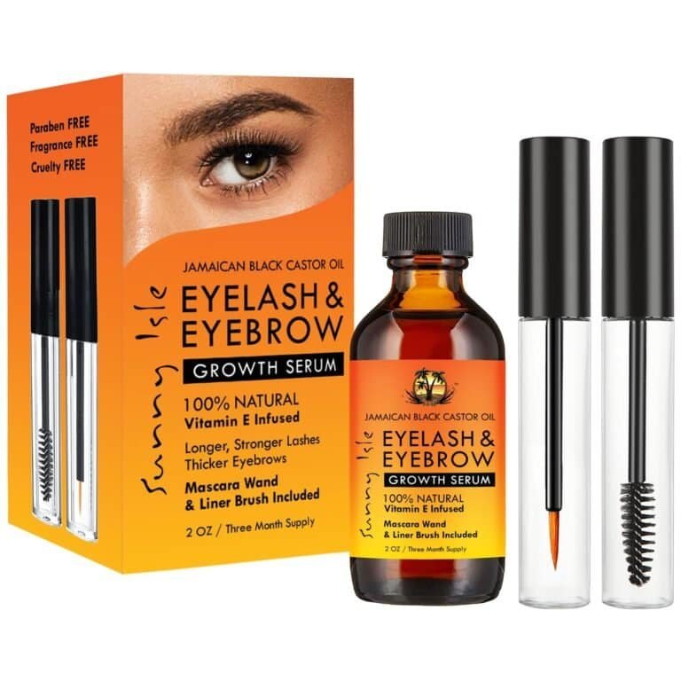 Sunny Isle Jamaican Black Castor Oil Eyelash & Eyebrow Growth Serum