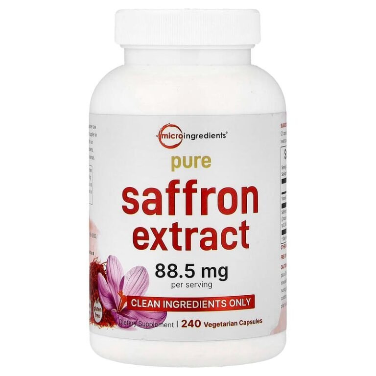 Micro Ingredients Pure Saffron Extract Capsules