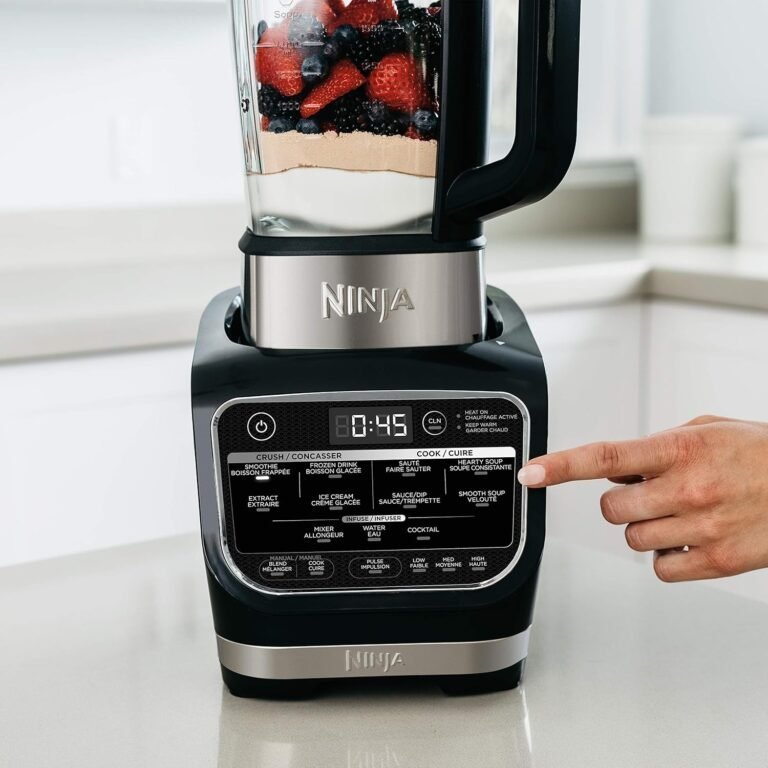 Ninja blender with digital control panel