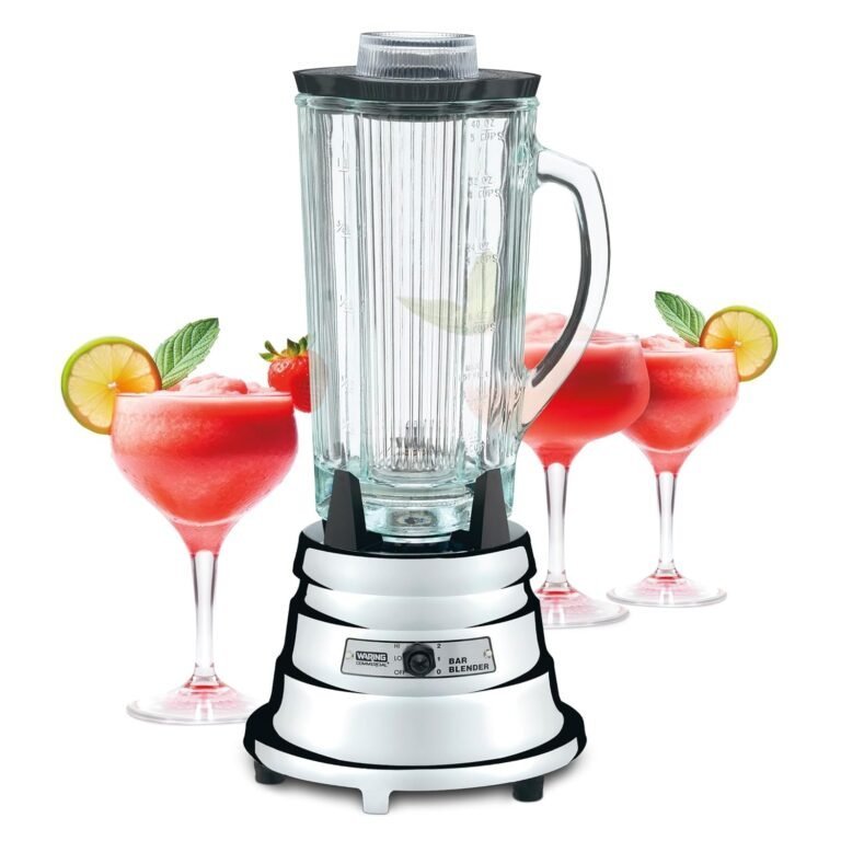 Waring Commercial BB900G 1/2 HP Chrome Bar Blender