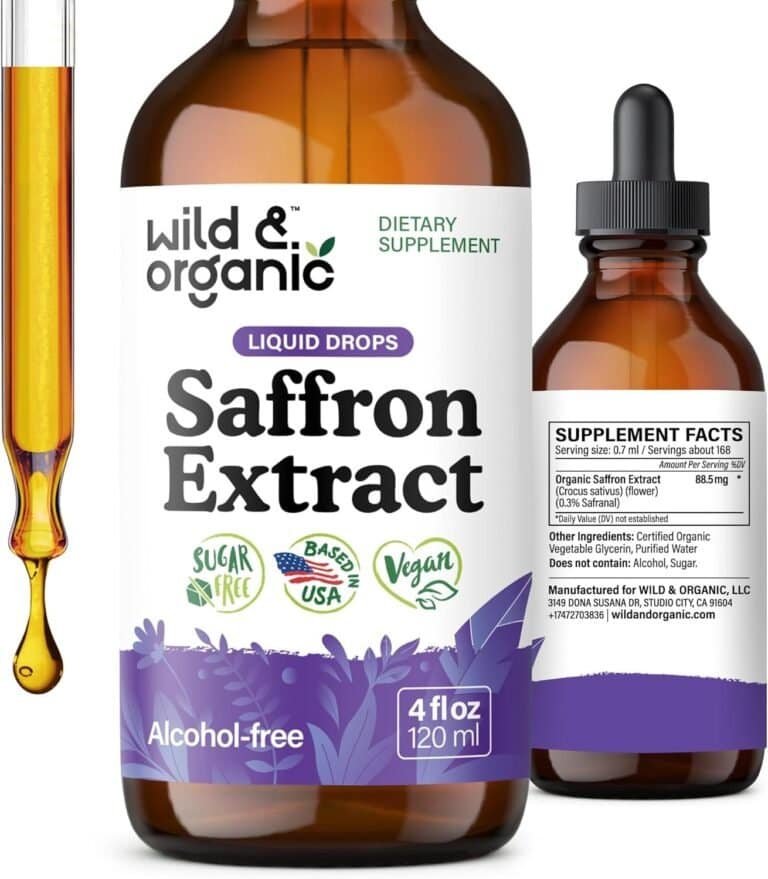 Wild & Organic Saffron Supplements