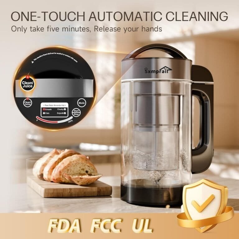 Sxmprail, 304 Stainless Steel Almond Milk Maker