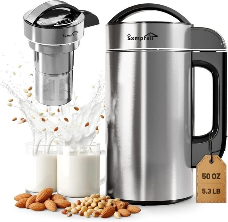 Sxmprail, 304 Stainless Steel Almond Milk Maker