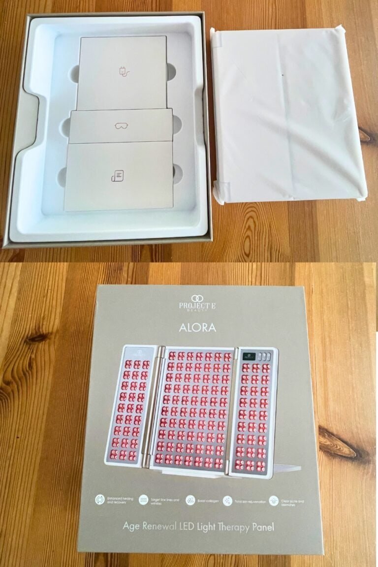unboxing project e alora red light therapy panel 2