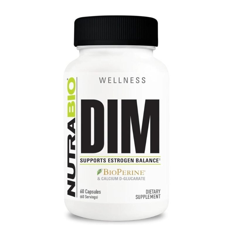 NutraBio DIM Capsule Supplement
