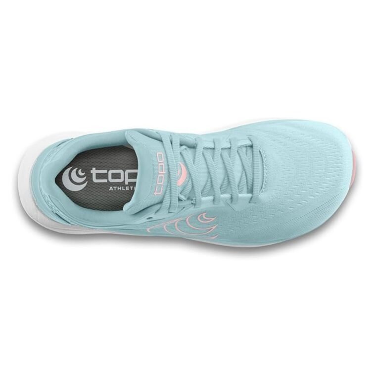 Topo Athletic Women's Phantom 4 sneakers blue top view