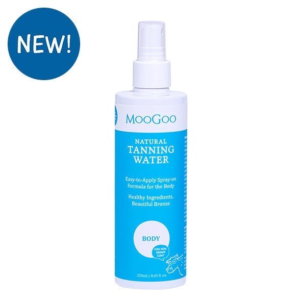 moo goo, natural tanning water