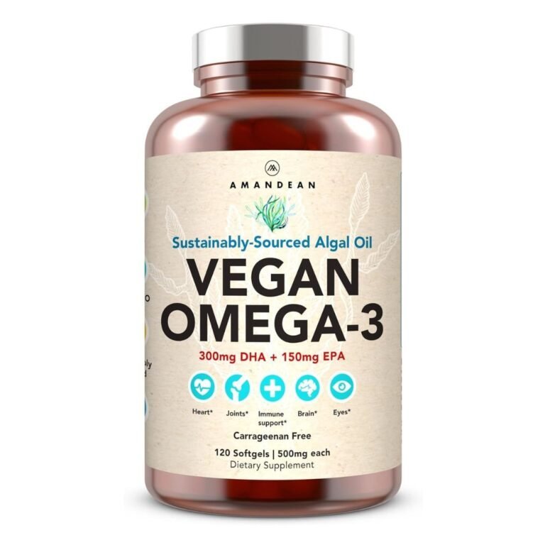AMANDEAN, Vegan Omega 3 Supplement