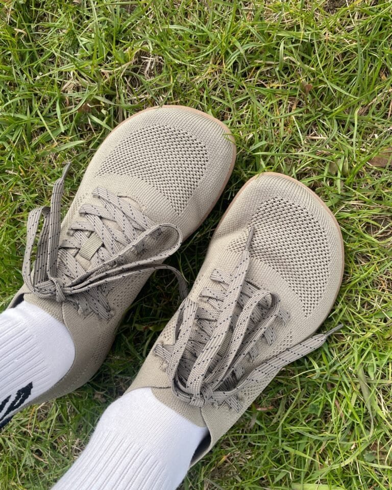 Freet Barefoot Shoes Keld 3 top view on a grass