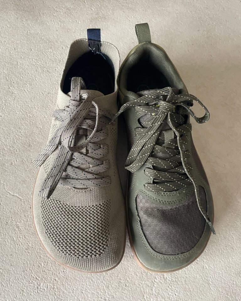 Freet Barefoot Shoes Keld 3 and Feldom 3 tops