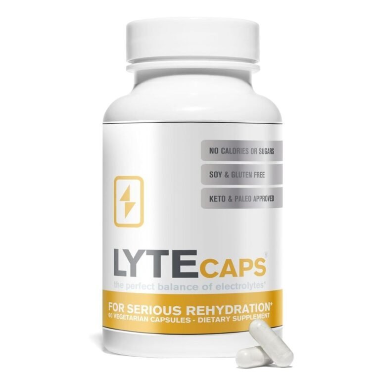 Lyteline electrolyte capsules