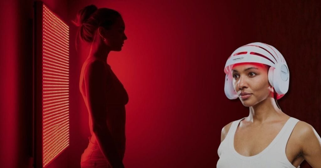 Red Light Therapy Panel vs helmet for hair growth