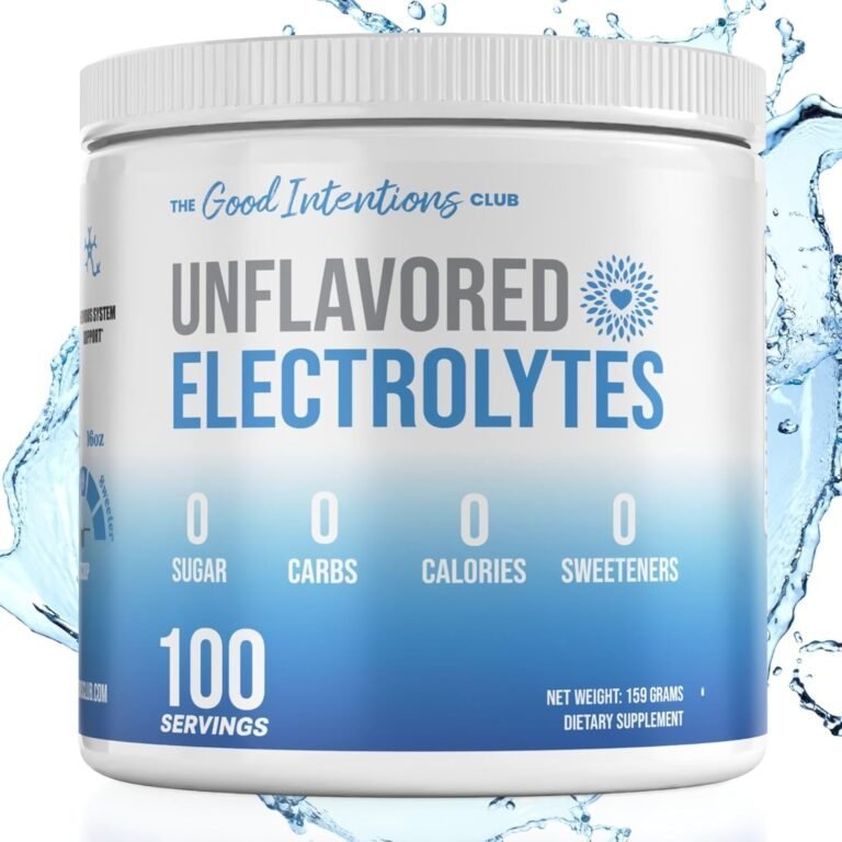 The Good Intentions Club, Unflavored Electrolytes