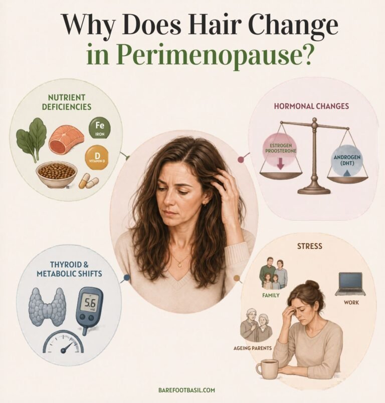 Why does hair change in perimenopause changes explained
