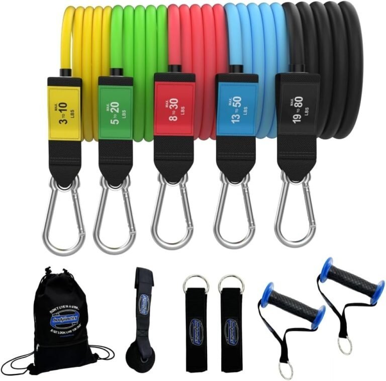 Bodylastics Patented Basic Series Resistance Band Set