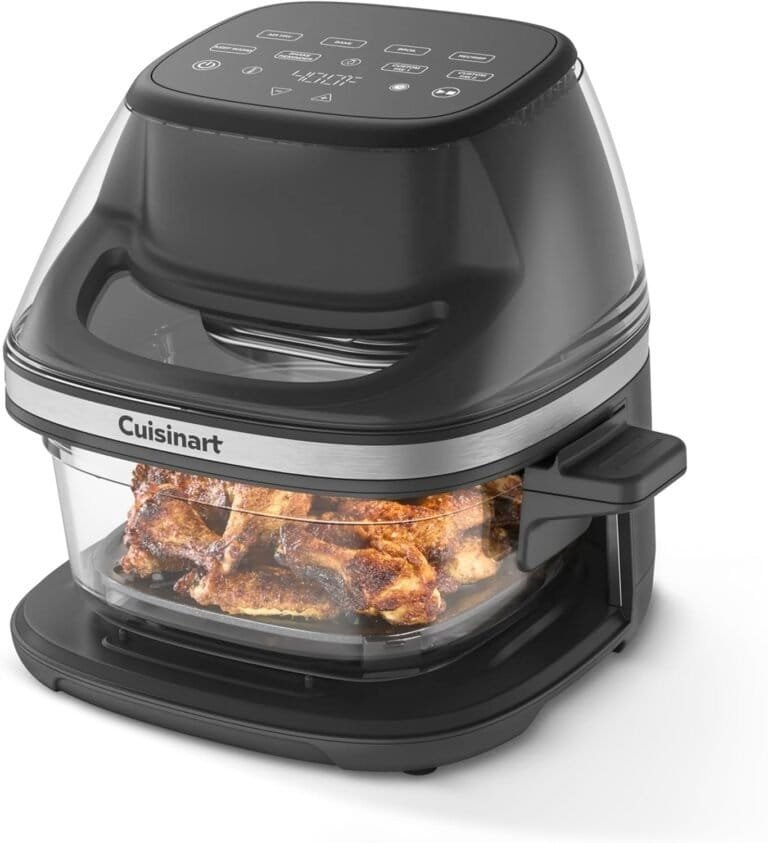 Cuisinart ClearView 4-Quart Air Fryer with Glass Basket and PFAS-Free