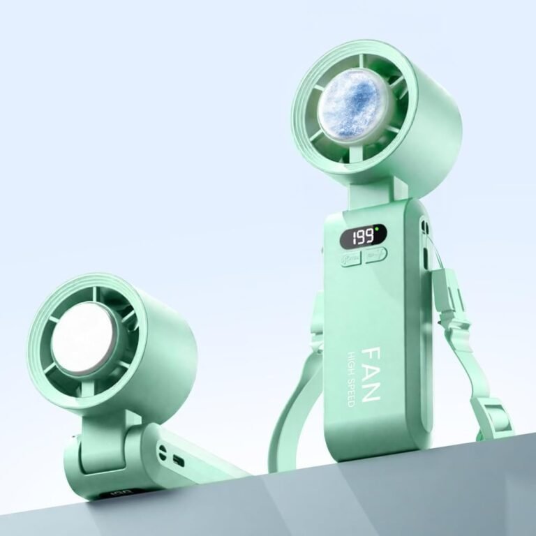 Kimguard, Handheld Portable Turbo Fan with Ice Cooler