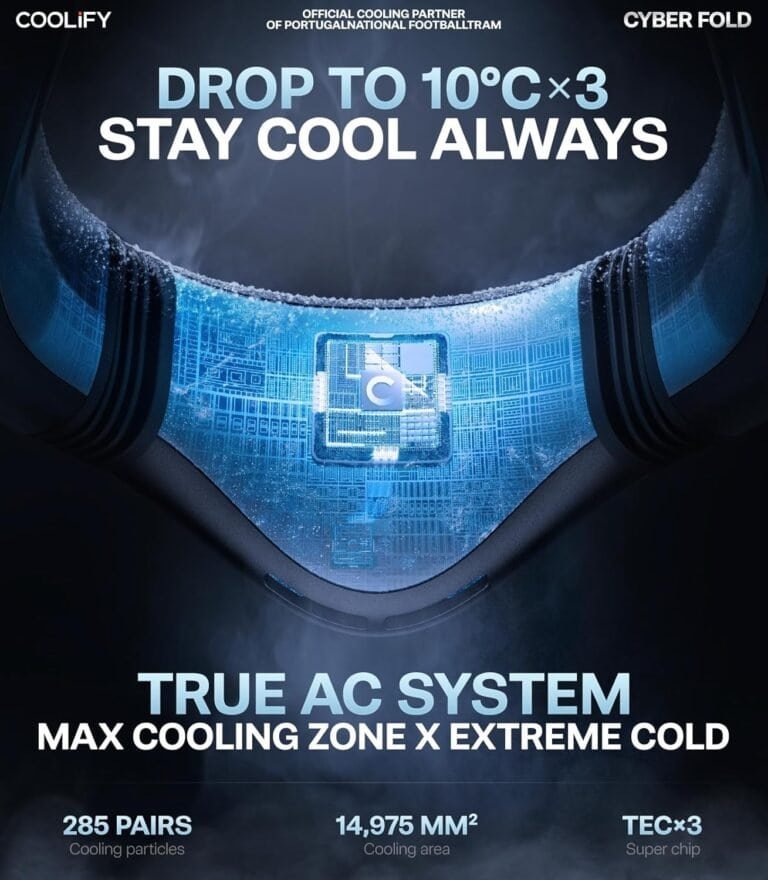 TORRAS COOLiFY Cyber Fold AI Neck Air Conditioner