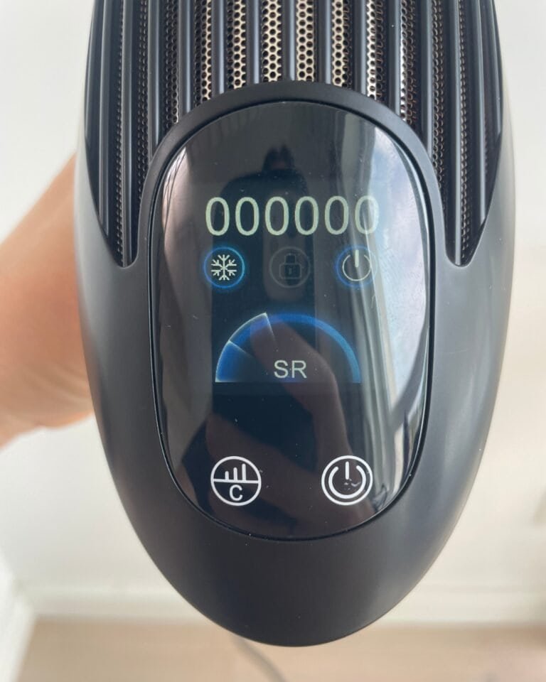 ViQure S-LD Hair Removal Device screen skin rejuvenation