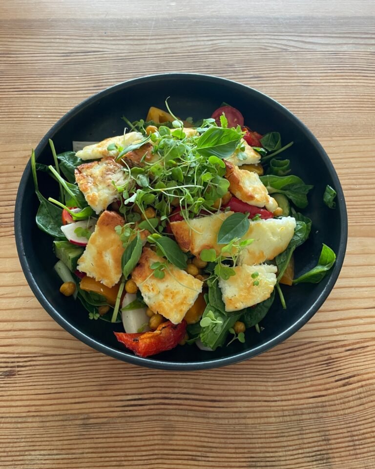fritaire airfryer meal salad