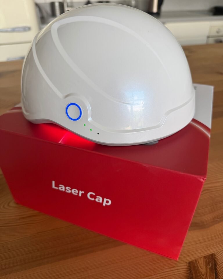 VIQURE HAIR GROWTH HELMET on a box