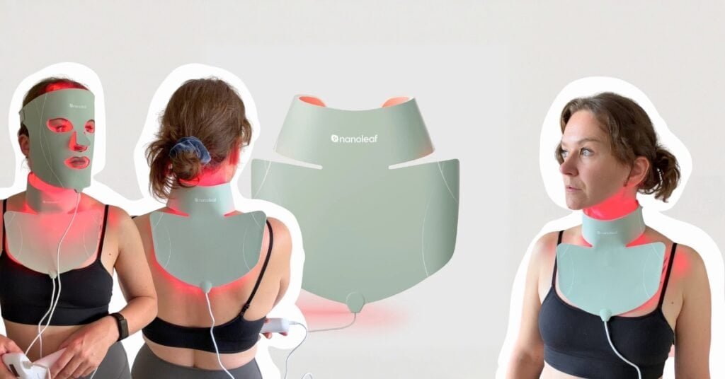 Nanoleaf LED Light Therapy Neck & Décolletage Mask